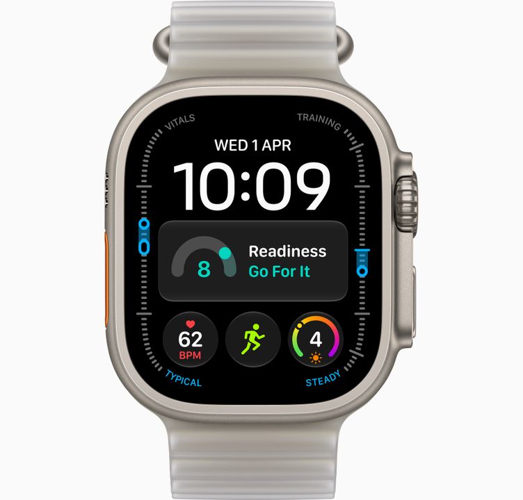 Apple--Premium White Smartwatch – Stylish Design, Smart Features & Fitness Tracking