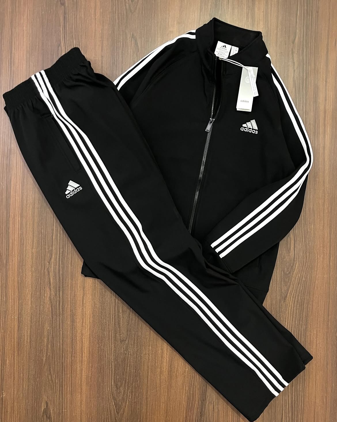 Adidas Premium Track Suit for Men And woman| Stylish &amp; Comfortable Sportswear(Black)